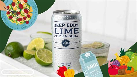 Deep Eddy Lime Vodka Soda Nutrition Facts – The Smart Sipping Choice!