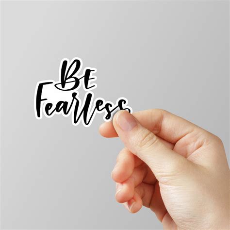 Fearless Laptop Sticker – WrapCart Skins