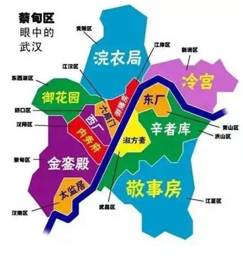武汉市地区分布图,武汉市区域分布图_大山谷图库