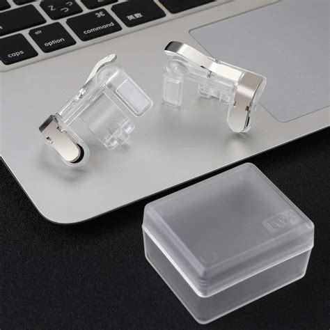 BLUE CAT Mobile Gamepad Controller Grip Handle Joystick with PUBG ...