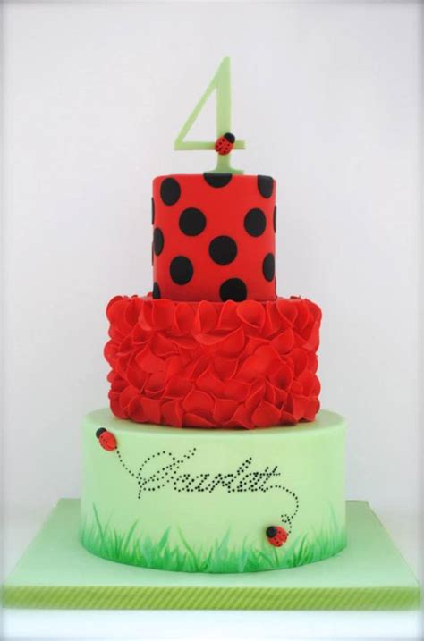 Making a Ladybug Cake 的图像结果