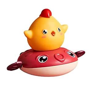 BNF Cartoon Swimming Duck Bathtub Shower Floating Water Spray for Baby ...