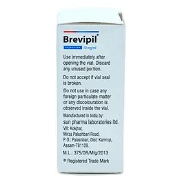 BREVIPIL 10MG INJECTION 5ML | Uses, Side Effects, Price | Apollo Pharmacy