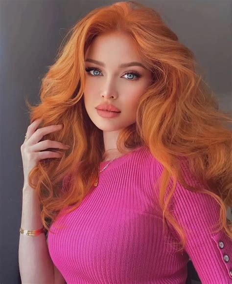 Red haired beauty – Artofit