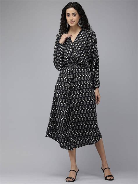 Vedic Women All Over Printed Double Layer Gown | Vedicfashion