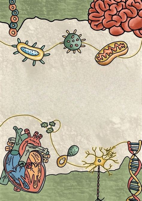 Biology Notebook Cover Page 的图像结果
