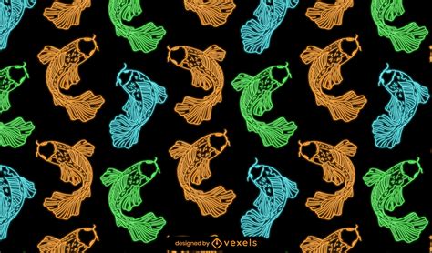Image result for Fish Pattern Design