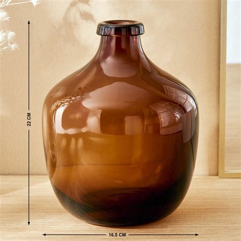 Buy Amida Callix Glass Bottle Vase from Home Centre at just INR 1799.0