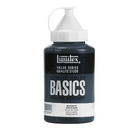 htconline.in| Liquitex Basics Acrylic Mars Black 400ML 276 - htconline.in