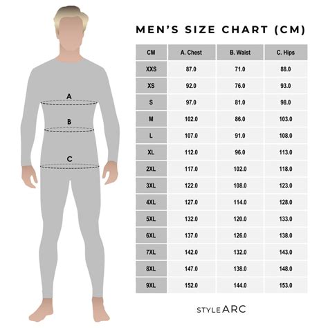 Waist Conversion Chart Inches To Cm - InchesChart.com