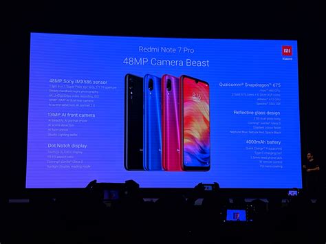 With the Redmi Note 7 Pro, Xiaomi could be far ahead in the competition ...