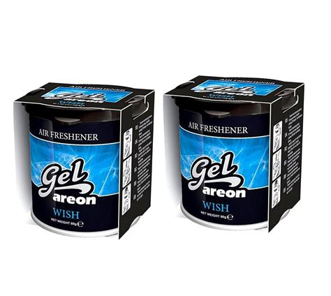 Auto Pearl Areon Gel 80 ml Wish and Areon Gel 80 ml Wish Car/Home ...