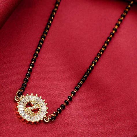 Buy Online Z Alphabet Mangalsutra - Ferosh India
