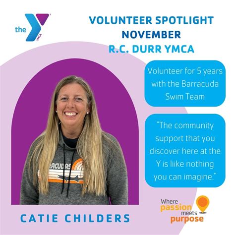 Catie Childers Spotlight Volunteer - YMCA of Greater Cincinnati