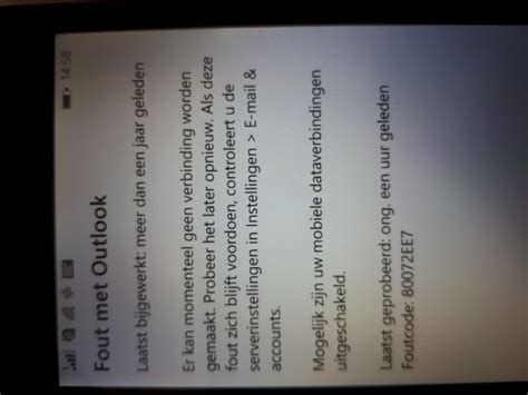 [Microsoft Lumia 535] Foutcode 80072ee7 - Smartwatches, sporthorloges ...