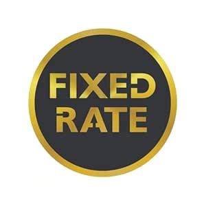 SAMJUBA MDF + FIX RATE Sign Board – 10x6 Inch | 5mm Thick | MDF Top ...