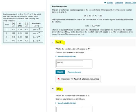 Image result for Reaction Rate Laws