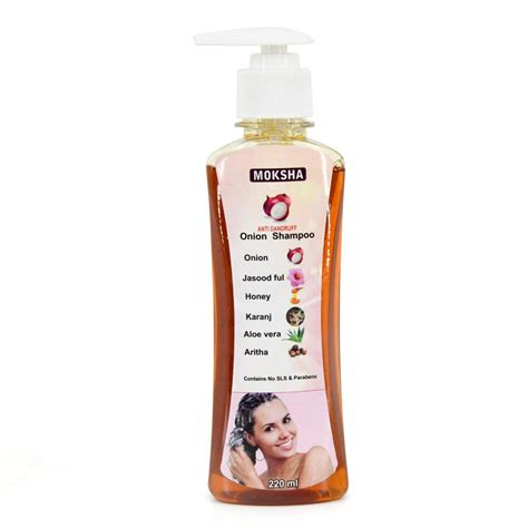 Buy Moksha Onion Shampoo for Hair Growth, Hair fall Control & Dandruff ...