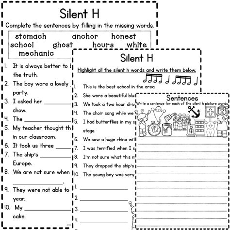 Silent H Worksheets | Made By Teachers