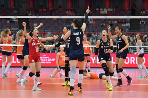 중국, 여자 배구 월드컵서 세르비아에 승리