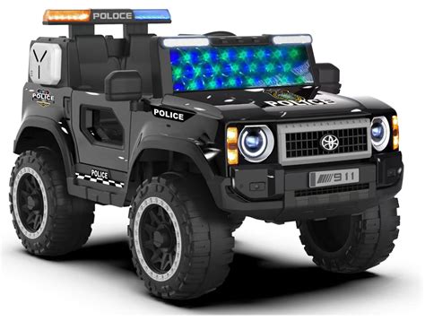 Road Chief P911 Police Edition 4x4 12V Electric Ride-On Jeep for Kids ...