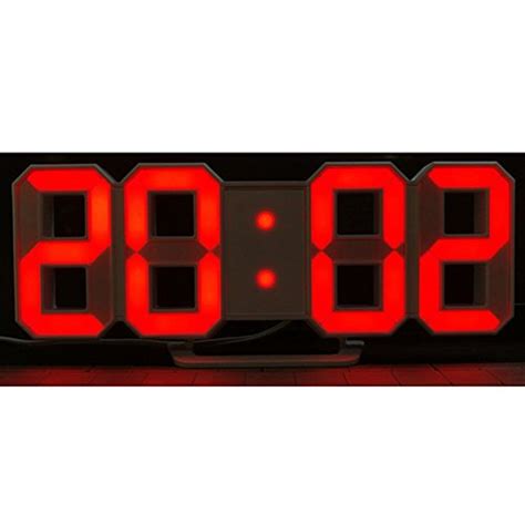 Zehui Modern Digital LED Wall Clock Table Desk Night India | Ubuy