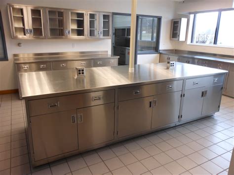 Stainless Steel Wall & Base Lab Cabinets | LOC Scientific