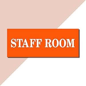 VVWV Staff Room Signage Sticker for Office Safety Products Home ...
