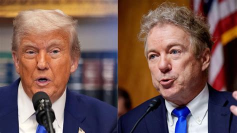 Trump extends picnic invite to Rand Paul after senator said "petty ...