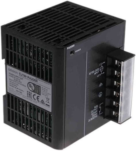 CJ1W-PA205R Omron | Omron CJ1W Series PLC Power Supply for Use with ...