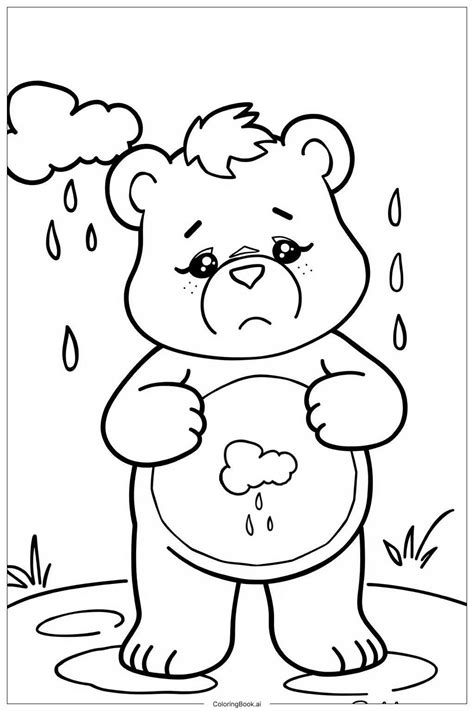Care Bears Coloring Pages Grumpy
