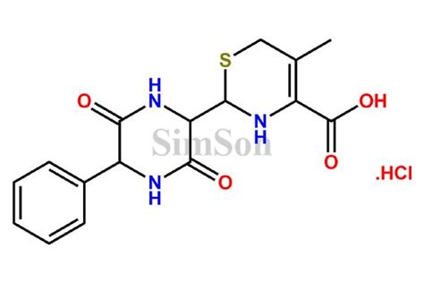 Cephalexin Diketopiperazine Hydrochloride | CAS No- NA | Simson Pharma ...