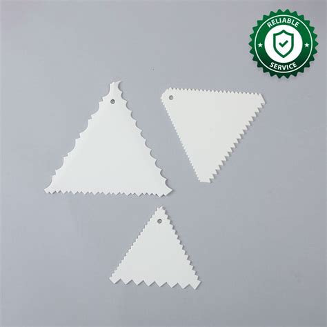 Ambrosia Cake Scrapers (3-in-1) - White – Wonderchef India