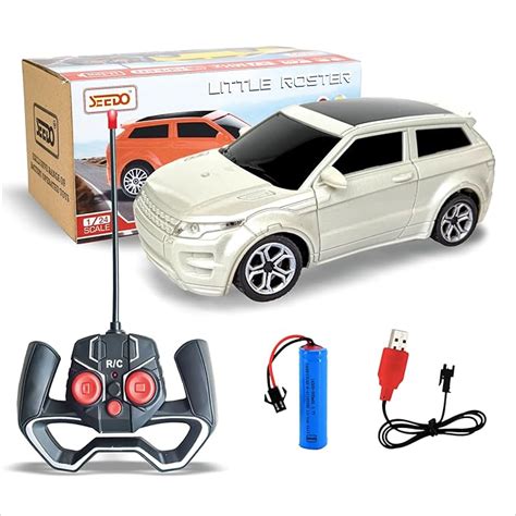SEEDO Rechargeable Metallic Remote Control Little Roaster SUV Model ...