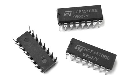 HCF4510BE PRESETTABLE BCD UP/DOWN COUNTER 4510 IC (5 pieces) : Amazon ...