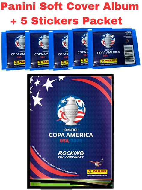Panini Conmebol Copa America USA 2024 Soft Cover India | Ubuy
