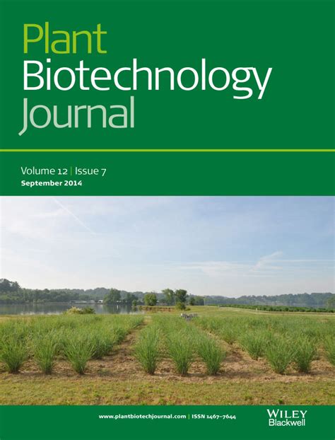 Plant Biotechnology Journal 的图像结果