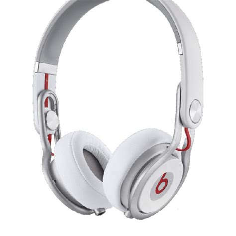 DISC Beats Mixr On Ear Headphones, White at Gear4music