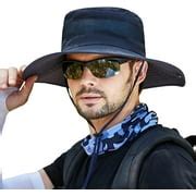 Buy Muryobao Men Boonie Hat UPF 50+ Summer Sun Hat UV Protection Wide ...
