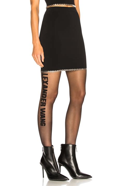 Alexander Wang Mini Skirt in Black | FWRD