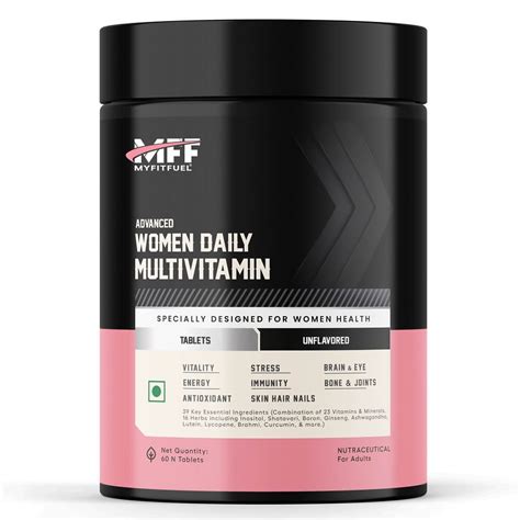 Buy Women Advance Daily Multivitamin (37 Herbs, Vitamins & Minerals) in ...