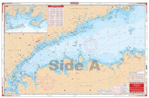 Waterproof Charts, Standard Navigation, 13 Long Island Sound : Amazon ...