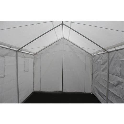 Buy Hercules 10 ft. W x 20 ft. D Steel Snow Load Canopy Online at ...