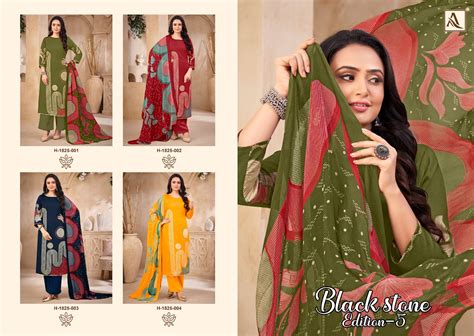Black Stone Edition 5 Alok Zam Karachi Salwar Suits Supplier India ...