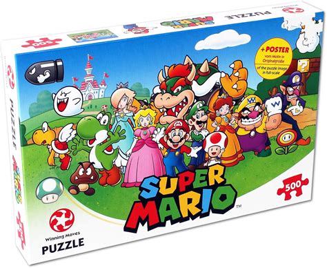 Mario Kart 500 Piece Jigsaw Puzzle - Mario and Friends India | Ubuy