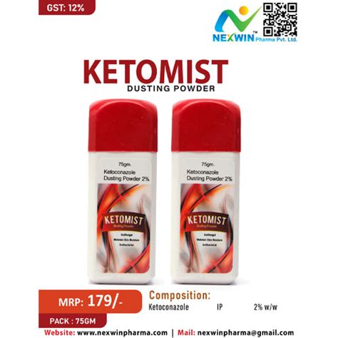 KETOMIST-DUSTING POWDER Nexwin Pharma Pvt. Ltd.