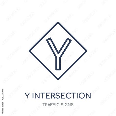 Y Intersection Sign 的图像结果