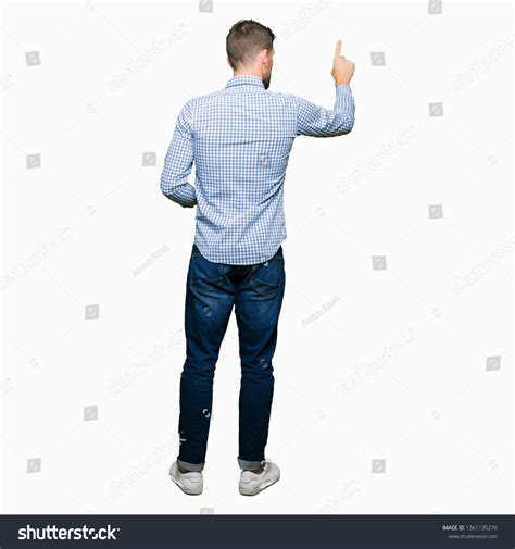 Man Pointing Back View 的图像结果