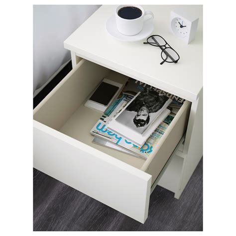 MALM bedroom furniture, set of 3, white - IKEA