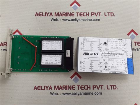Abb ceag ghg 111 0046 r 0022 safety barrier – Aeliya Marine